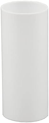 Creative Hobbies White Plastic Medium Base Candle Covers 6 Pack