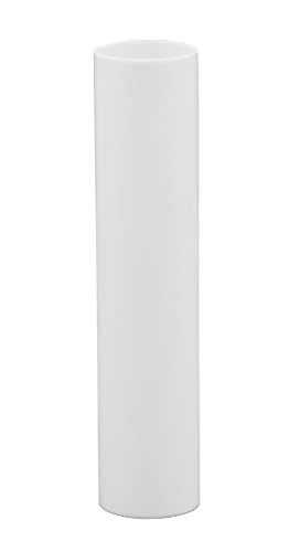Creative Hobbies 4 Inch White Plastic Candle Covers Set of 12