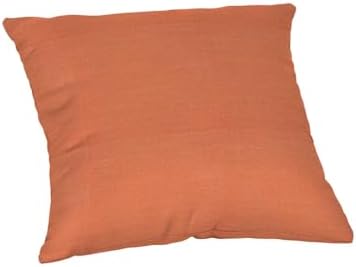 Casual Style Reversible Square Throw Pillow 18x18 for Outdoor Furniture