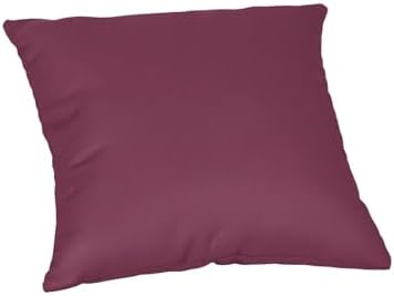 Grape Purple Reversible Square Throw Pillow 18x18 Inches