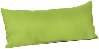Macaw Lime Green Rectangle Lumbar Pillow with Insert