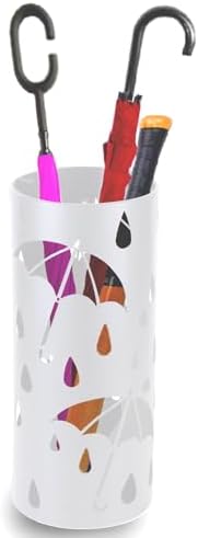 Umbrella Stand Rack for Entryway Freestanding Metal Holder 4-5 Umbrellas Capacity