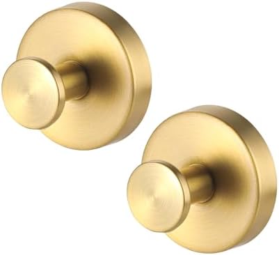 Suction Cup Wreath Hanger 15 Lbs Gold 2 Pack