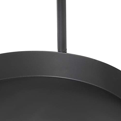 Kate and Laurel Finn Tri-Level Plant Stand Charcoal Gray