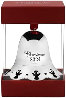 Towle 2024 Silver Plated Musical Bell Ornament 44th Edition