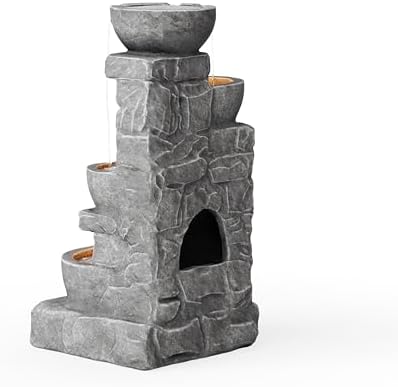 Teamson Home 3325 in LED Outdoor Water Fountain