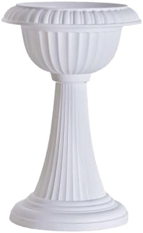 Efavormart 4 Pack White Italian Inspired Pedestal Stand
