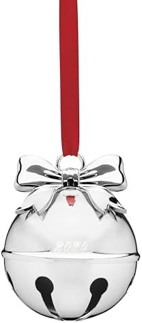 Lenox 2024 Jingle Bell Metal Ornament