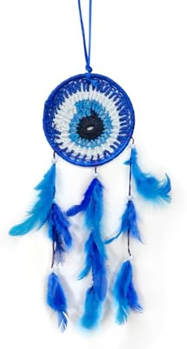Feng Shui Evil Eye Dream Catcher 3 Inches Handmade