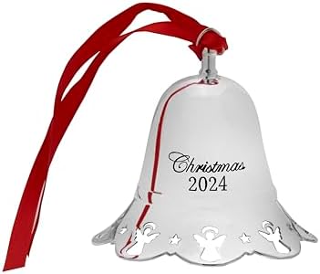 Towle 2024 Silver Plated Musical Bell Ornament 44th Edition