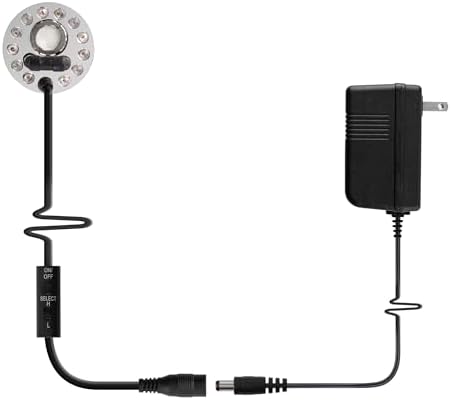Alpine Corporation Single Jet Pond Fogger with LED Lights