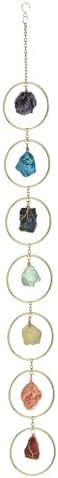 Healing Crystal Energy Wind Chime with 7 Colors