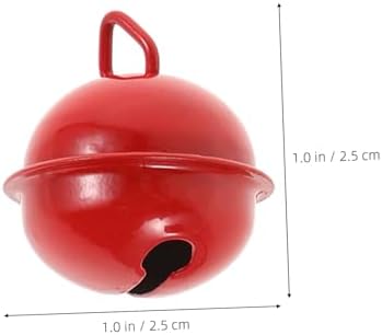 ABOOFAN 100pcs Christmas Bells DIY Decorations