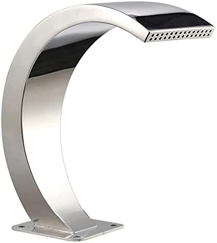 Stainless Steel Waterfall Fountain for Pool and Garden Decor