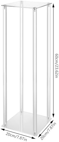 10 Pcs Wedding Flower Stand with Acrylic Column