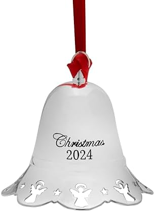 Towle 2024 Silver Plated Musical Bell Ornament 44th Edition