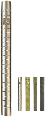 AS Brass Mezuzah Case With Scroll 7 Inches