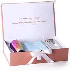 Chuppah Breaking Glass Mezuzah Kit - Wedding Engagement Gift