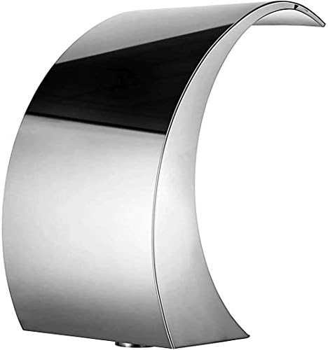 Stainless Steel Rectangular Waterfall Pool Fountain