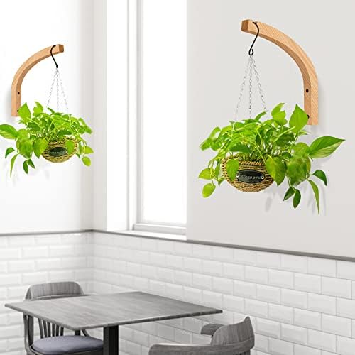 FGSAEOR Wall Plant Hanger Hooks 8 Inch 2 Pack