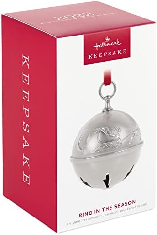 Hallmark Keepsake Christmas Ornament 2022 Ring In The Season Bell Metal