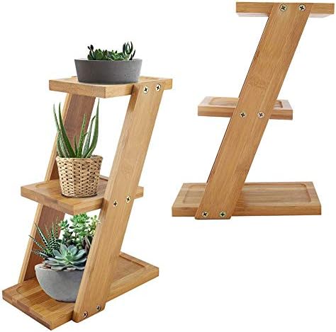 Keenso 3 Tier Plant Stand Rack for Indoor Outdoor Use