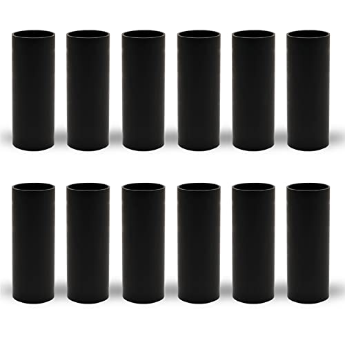 GooChan 3-Inch Black Plastic Socket Covers Set of 12