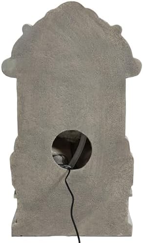 Sunnydaze 27 In Wall Standing Fountain for Outdoor Use