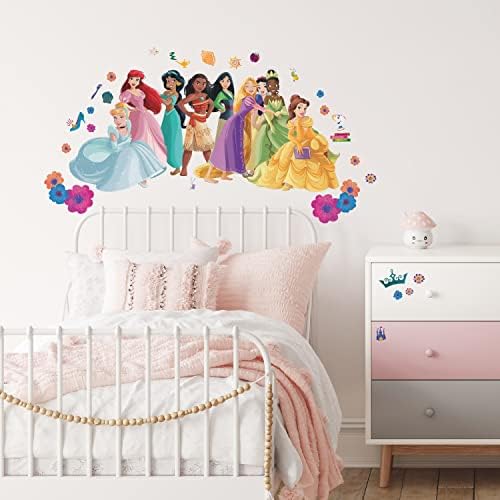 RoomMates RMK5330GM Disney Princess Flowers and Friends Giant Peel and Stick Wall Decals
