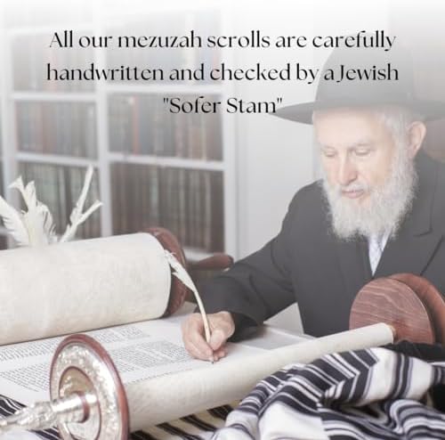 Kosher Mezuzah Scroll from Israel by ProShofar 5 Inch