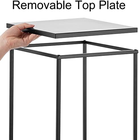 Inweder Black and Gold Plant Stand for Wedding Centerpieces
