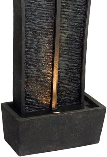 Elegant 415 Inch Tall Polyresin Fountain with LED Light