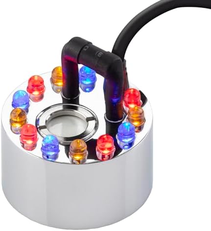Alpine Corporation Single Jet Pond Fogger with LED Lights