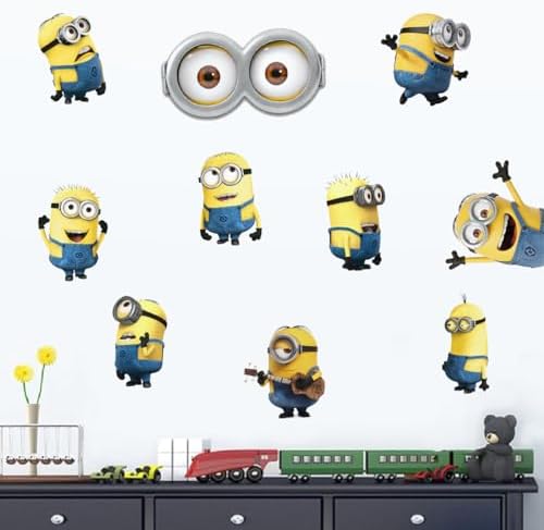 Despicable Me Minions Wall Decals for Kids Room