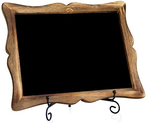Tabletop Chalkboard Sign with Easel and 8 Markers