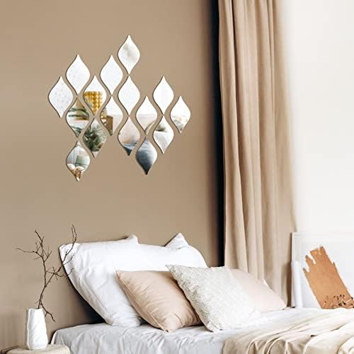 Weysat 3D Mirror Wall Stickers for Home Decor