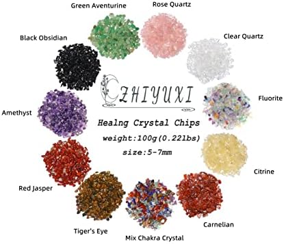 Zhiyuxi Rose Quartz Chips for Decor and Healing