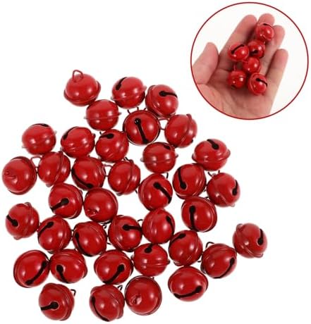 ABOOFAN 100pcs Christmas Bells DIY Decorations