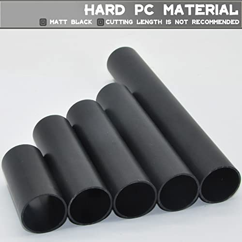 GooChan 3-Inch Black Plastic Socket Covers Set of 12