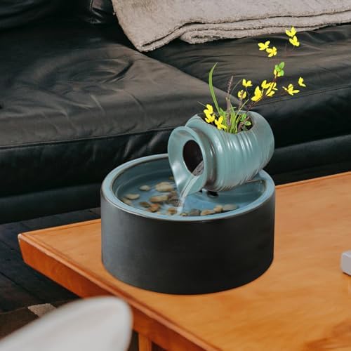 Ceramic Water Spitter Fountain Decor