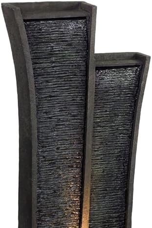 Elegant 415 Inch Tall Polyresin Fountain with LED Light
