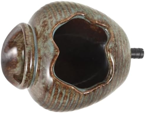 MERRYHAPY Ceramic Spitter Fountain with Filtration System