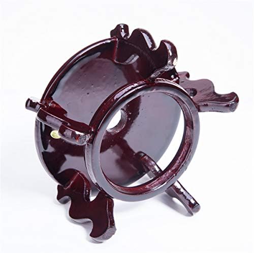 Beautiful Hand Craft Rosewood Fishbowl Vase Stand Round 12 Inch