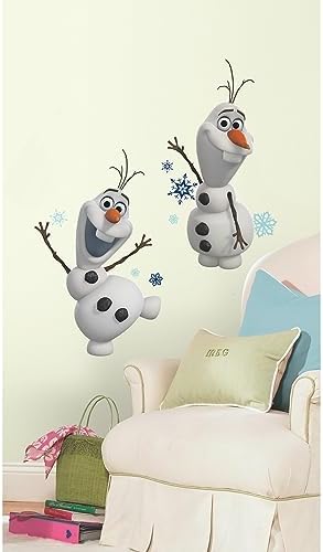 RoomMates Disney Frozen Olaf Snow Man Wall Decals RMK2372SCS