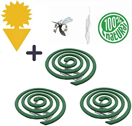 LOV HOME Mosquito Repellent Coils with Sticky Catcher
