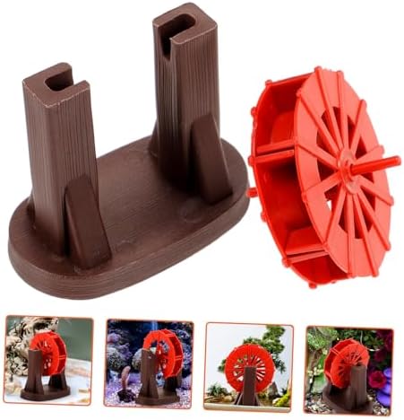 VINTORKY Water Wheel Model for Fountain Decor