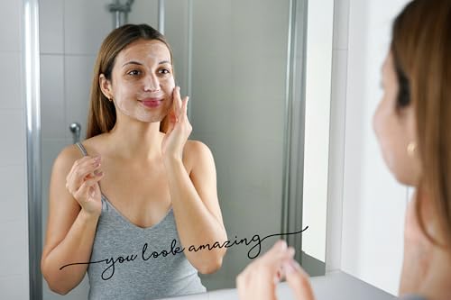 You Look Amazing Mirror Decal - 18x25 Inch Vinyl Wall Sticker