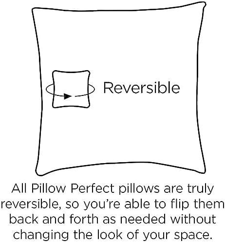 Pillow Perfect Paisley Accent Throw Pillow Set of 2