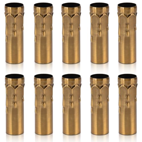 10Pcs Iron Candle Socket Covers for E14 Chandelier