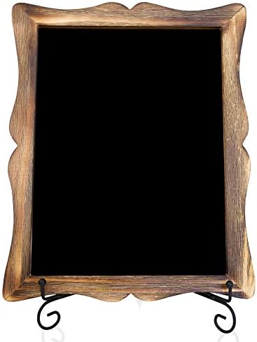 Tabletop Chalkboard Sign with Easel and 8 Markers